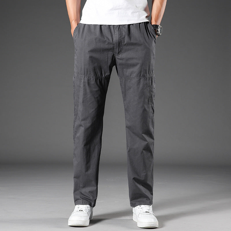 Men's multifunctional cargo pants with elastic waistband Mune Fashion