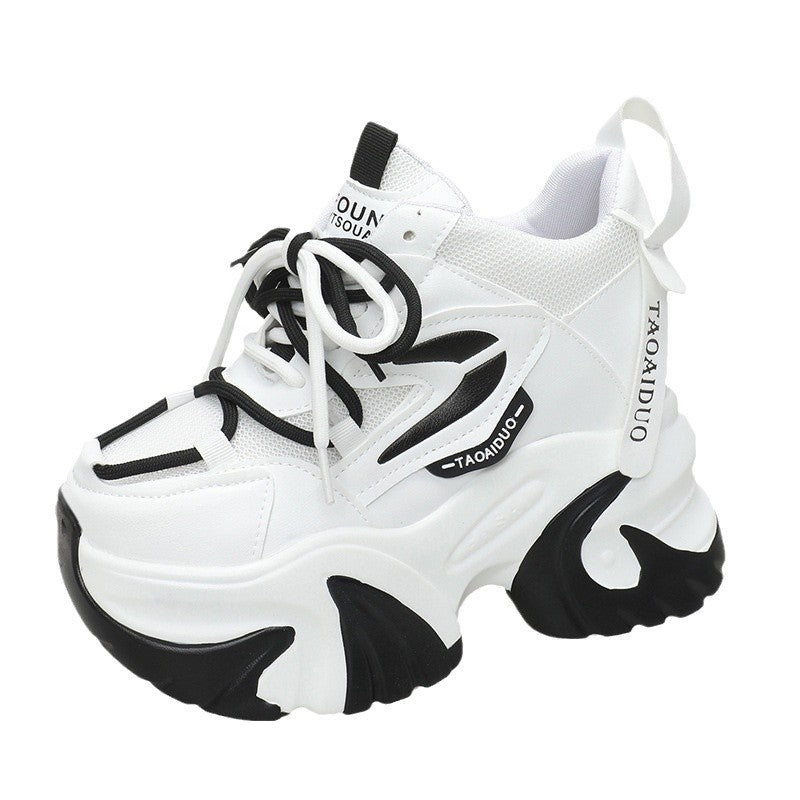 Women's chunky platform sneaker with sculptural profile sole Mune Fashion