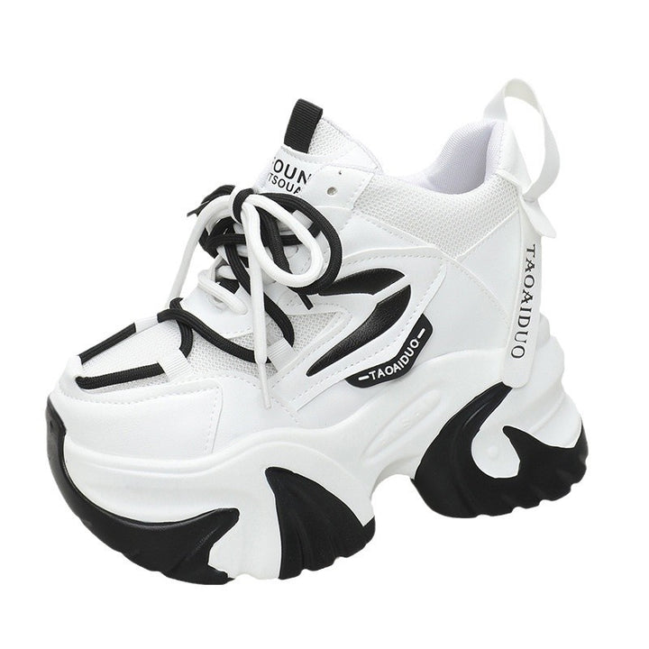 Women's chunky platform sneaker with sculptural profile sole Mune Fashion