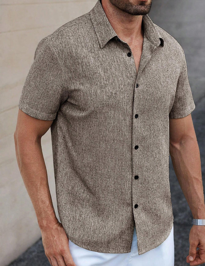 Men's Short Sleeve Shirt Mune Fashion