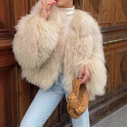 Women's Fluffy Cuddle Jacket Mune