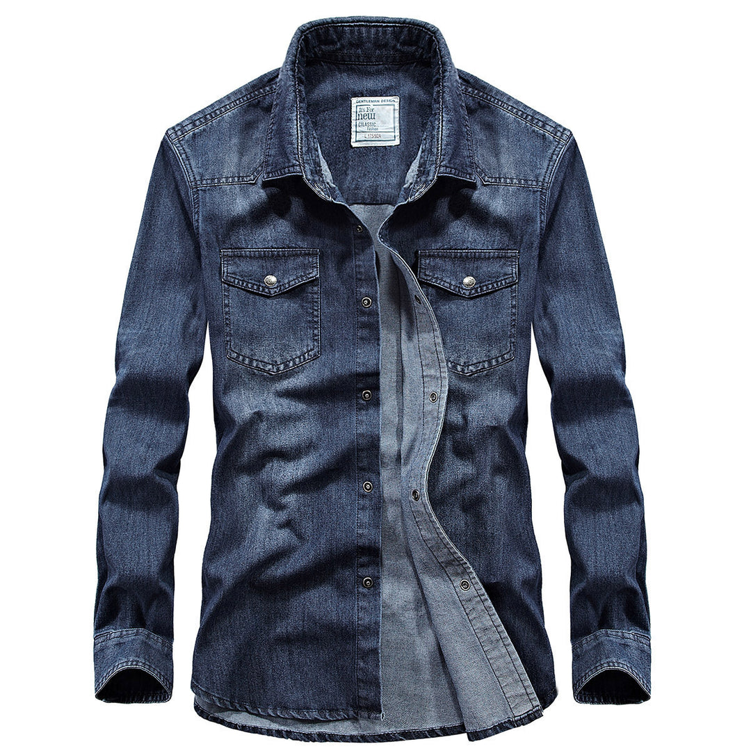 Men's Jeans Shirt Mune Fashion