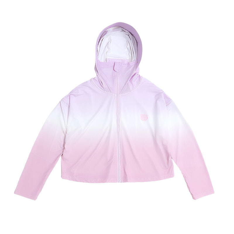 Ladies nan lightweight children's sun protection jacket with hood Mune Fashion