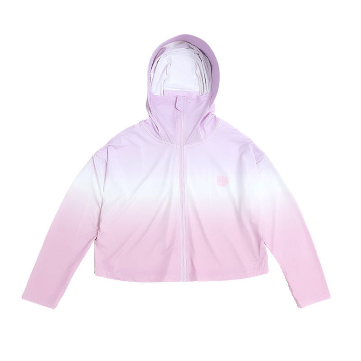 Ladies nan lightweight children's sun protection jacket with hood Mune Fashion
