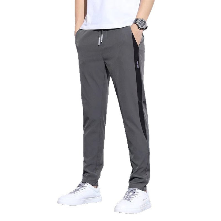 Men's sporty leisure pants with contrast stripes Mune Fashion