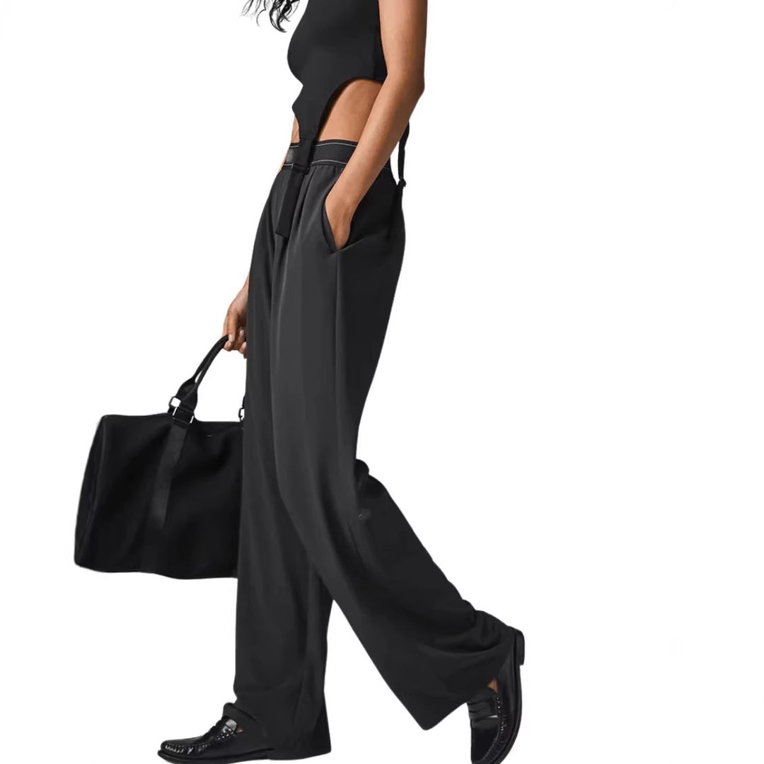 Women Elegant High-Waisted Palazzo Pants