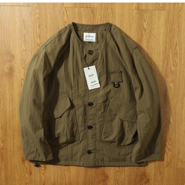Men's Utility Jacket with Large Pockets Mune Fashion