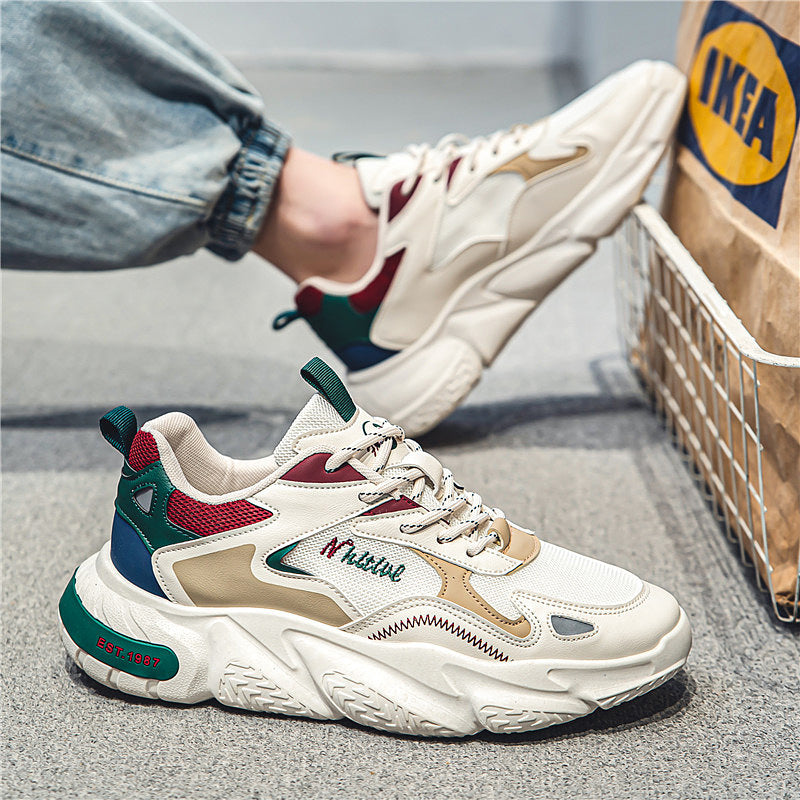 Women's fashionable Chunky Sneakers with breathable surface structure Mune Fashion
