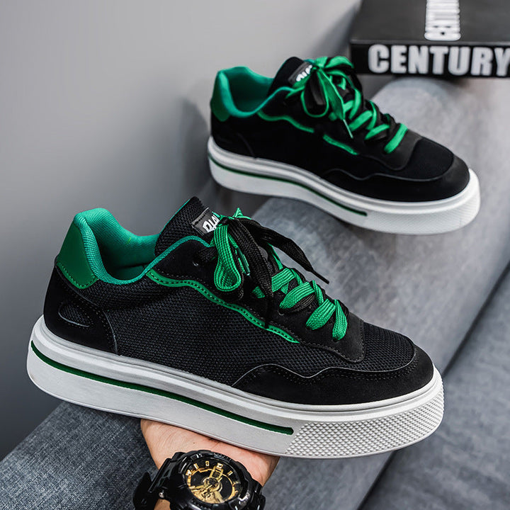 Women's Sporty Lifestyle Sneakers with Breathable Surface Structure Mune Fashion