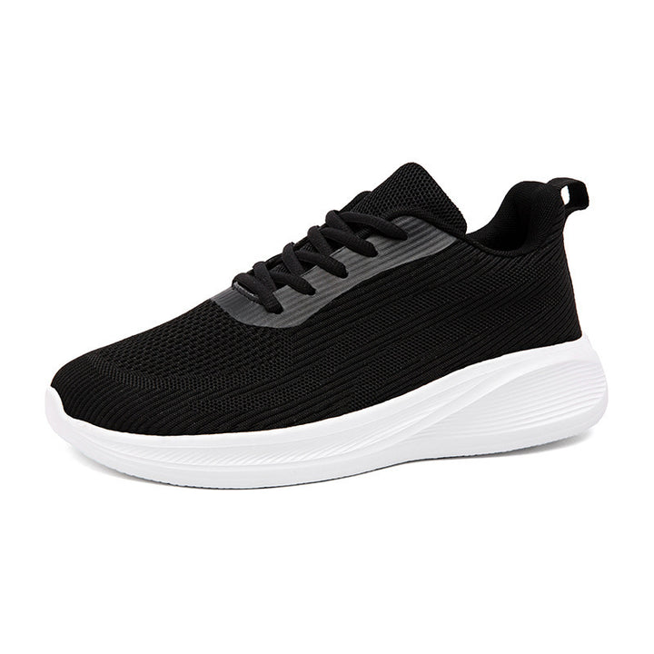 Unisex nan lightweight knitted running shoe with breathable upper material and shock-absorbing foam sole Mune Fashion