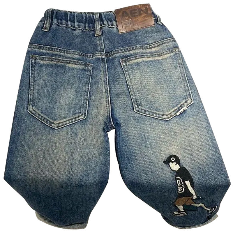 Unisex creative and stylish Baggy Jeans Mune Fashion