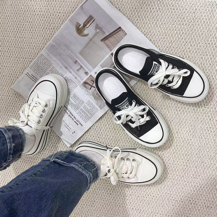 Women's casual sneakers with fashionable platform design and breathable upper material Mune Fashion