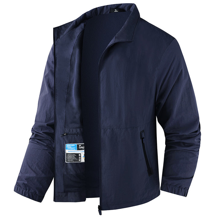 Men's Lightweight Transition Jacket with Practical Pockets Mune Fashion