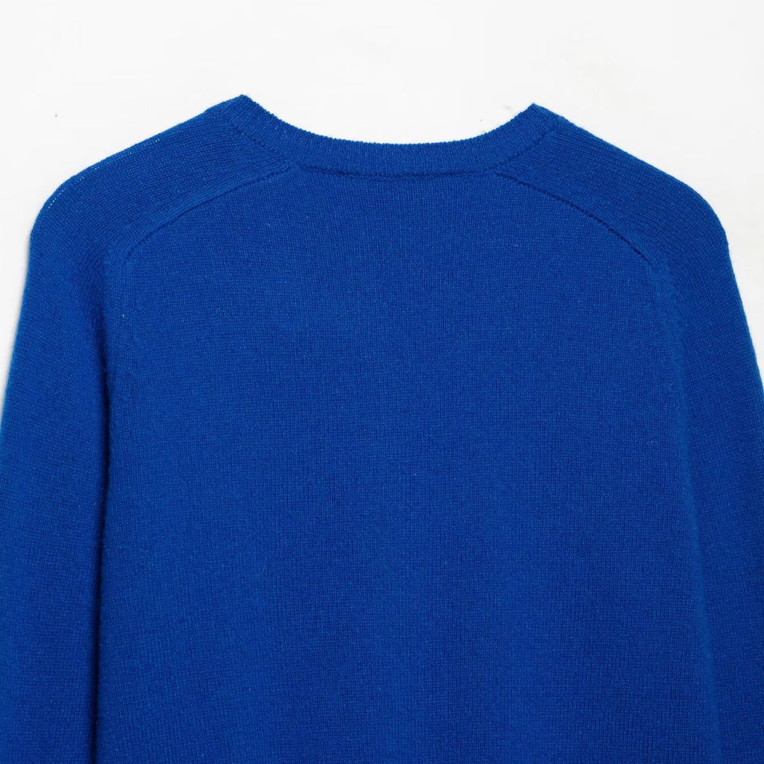 Women's fine knit cardigan with round neck and button placket Mune Fashion