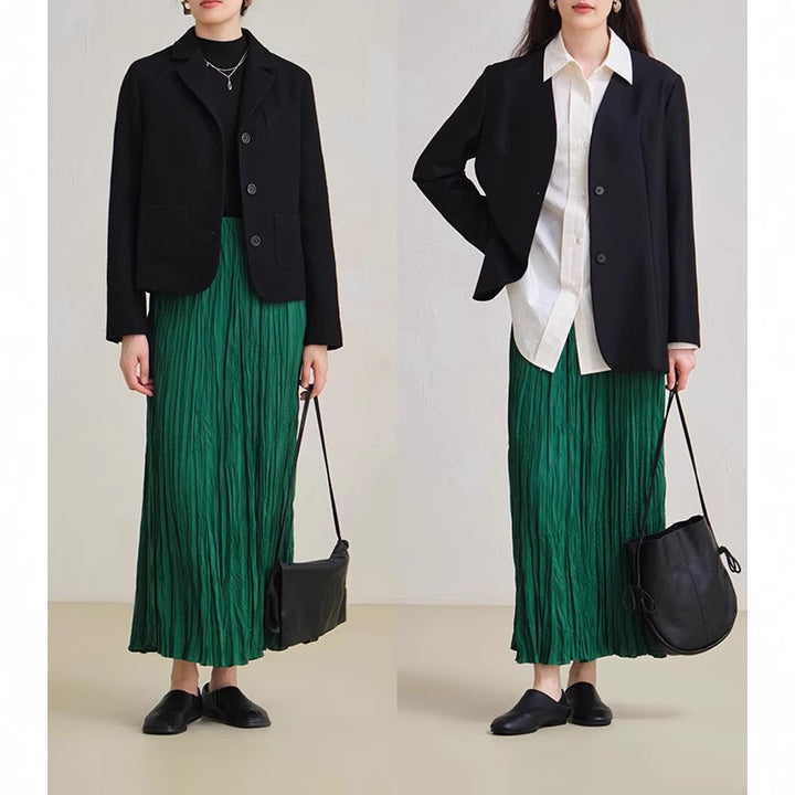 Ladies Elegant, Swinging Maxi Skirt Mune Fashion