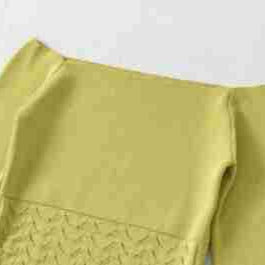 Women's Two-Piece Knit Set with off-the-shoulder Neckline and Bodycon Pencil Skirt Mune Fashion