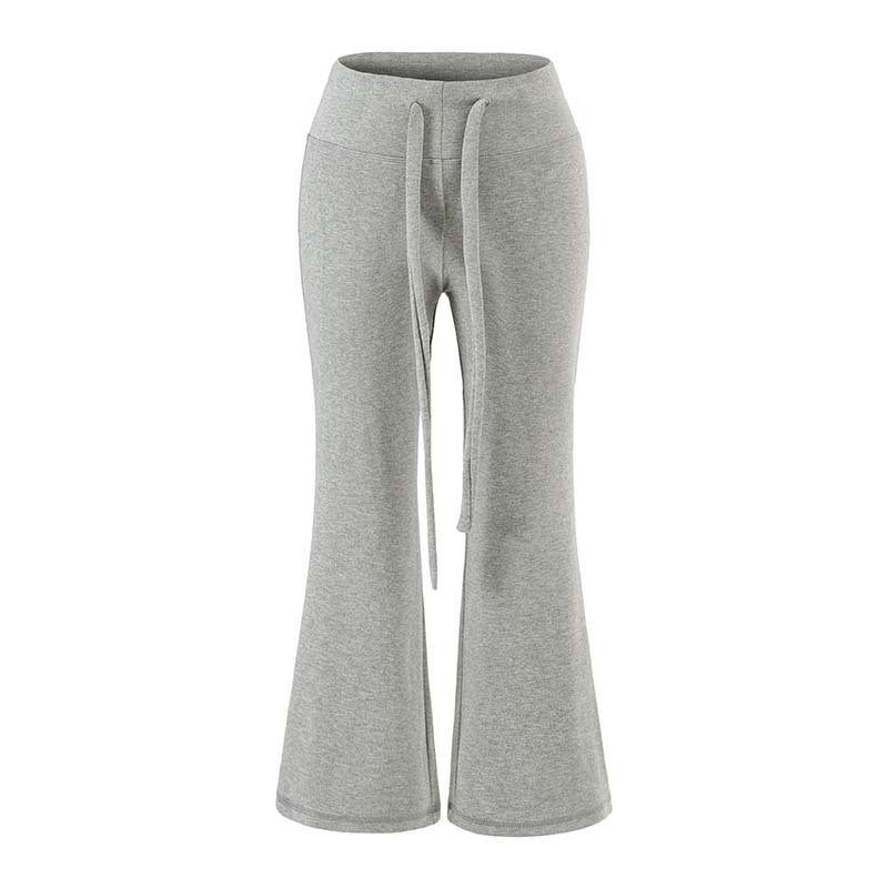 Women's Two-Piece Lounge Set with Zip Hoodie and Flared Jogging Pants Mune Fashion