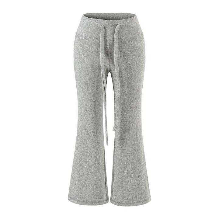 Women's Two-Piece Lounge Set with Zip Hoodie and Flared Jogging Pants Mune Fashion