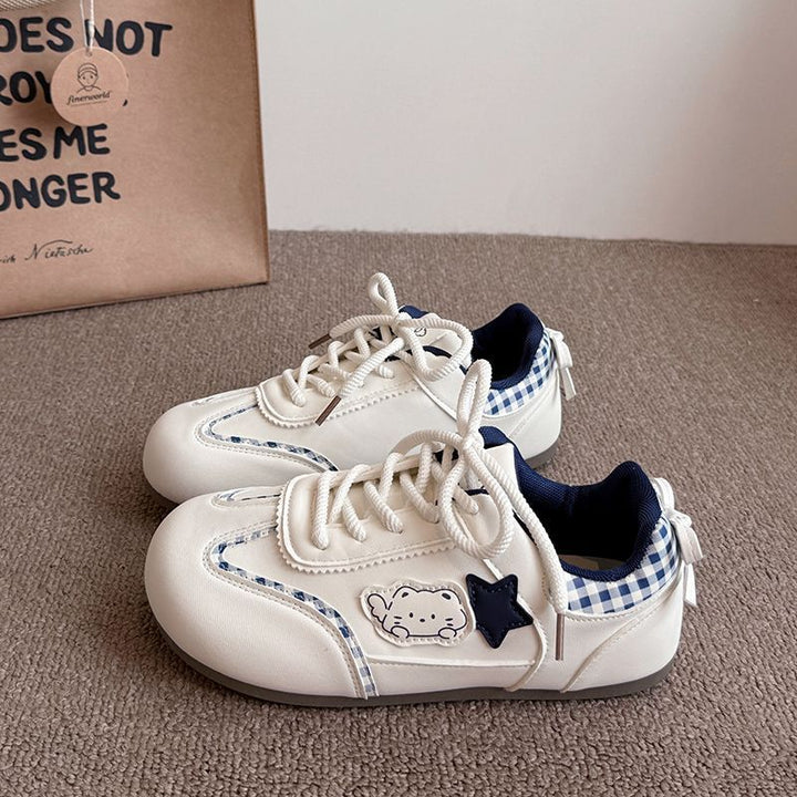 Women's sneakers with playful animal design and breathable upper material Mune Fashion