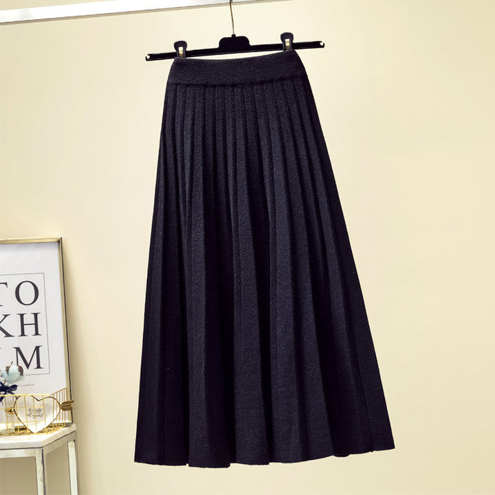 Women's Pleated Midi Skirt Mune Fashion