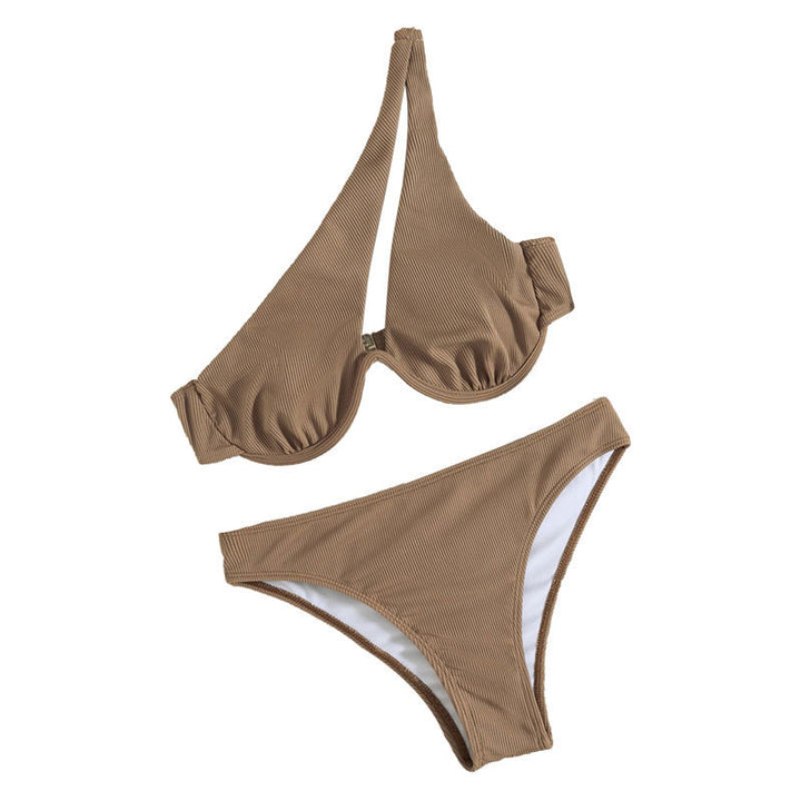 Women's Push-Up Bikini Set with High-Quality Ribbed Texture Mune Fashion