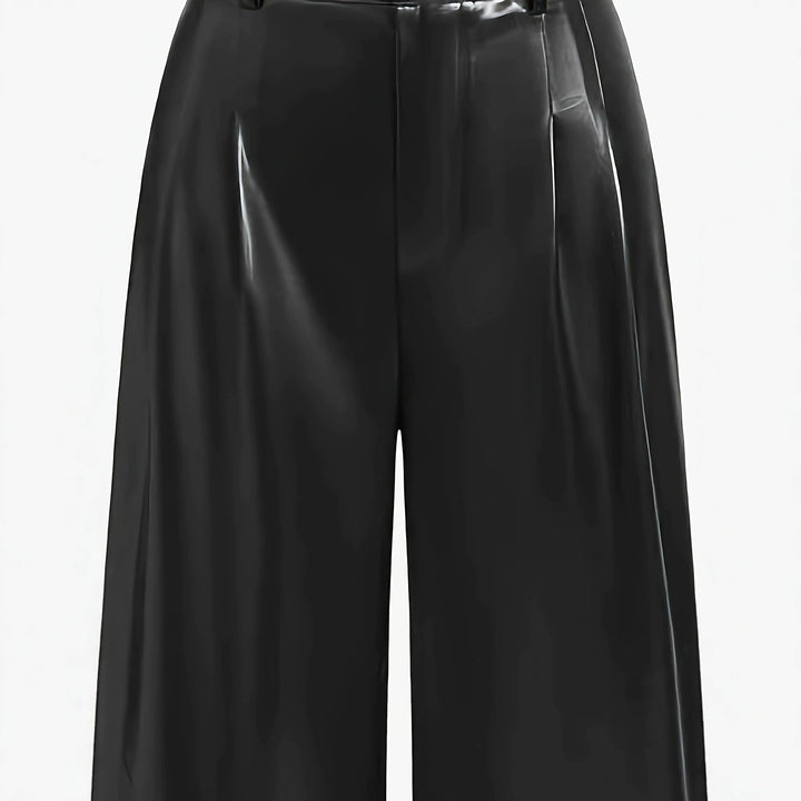 Ladies Elegant and Wide Pants Mune Fashion