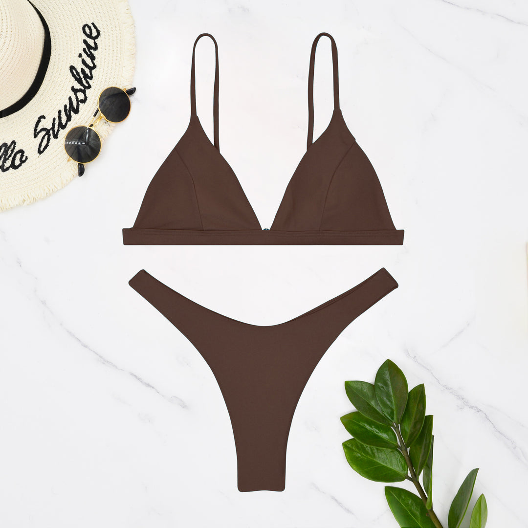 Women's triangle bikini with adjustable straps and minimalist design Mune Fashion