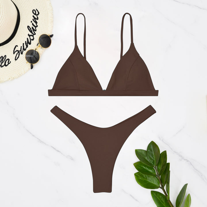 Women's triangle bikini with adjustable straps and minimalist design Mune Fashion
