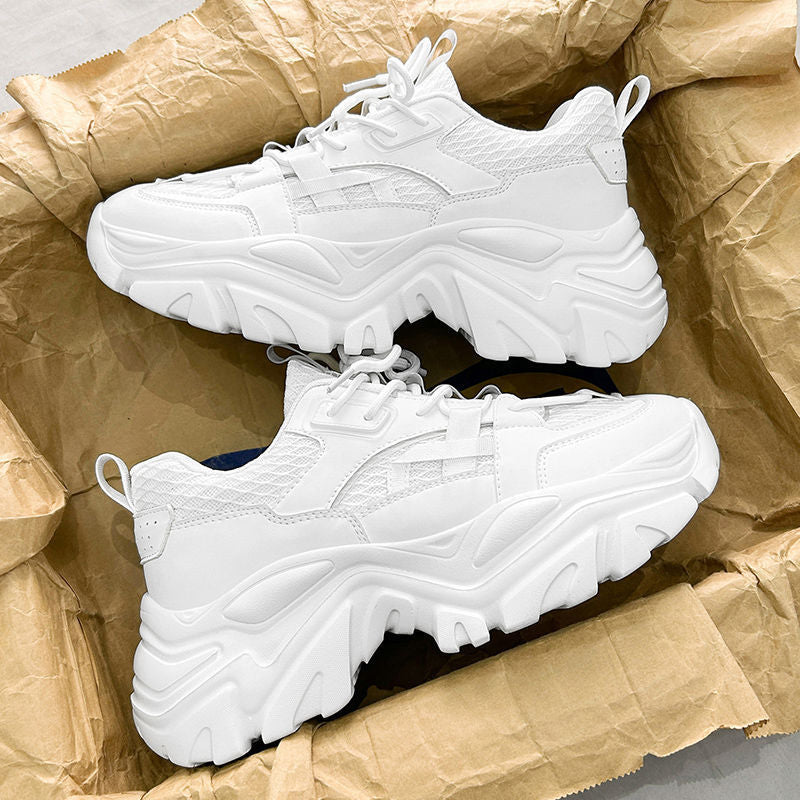 Ladies sporty sneakers with non-slip sole and breathable mesh inserts Mune Fashion