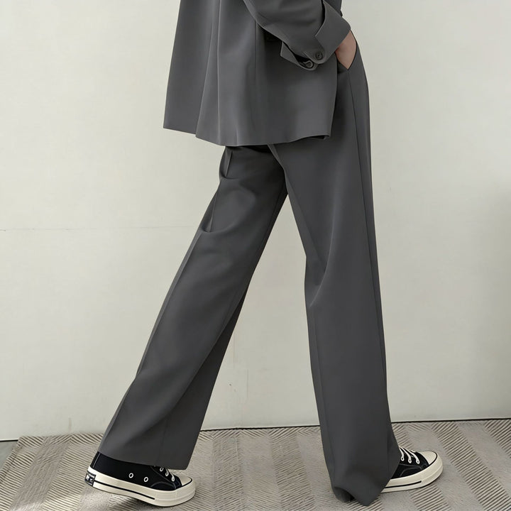 Women High-Waisted Summer Trousers Mune Fashion