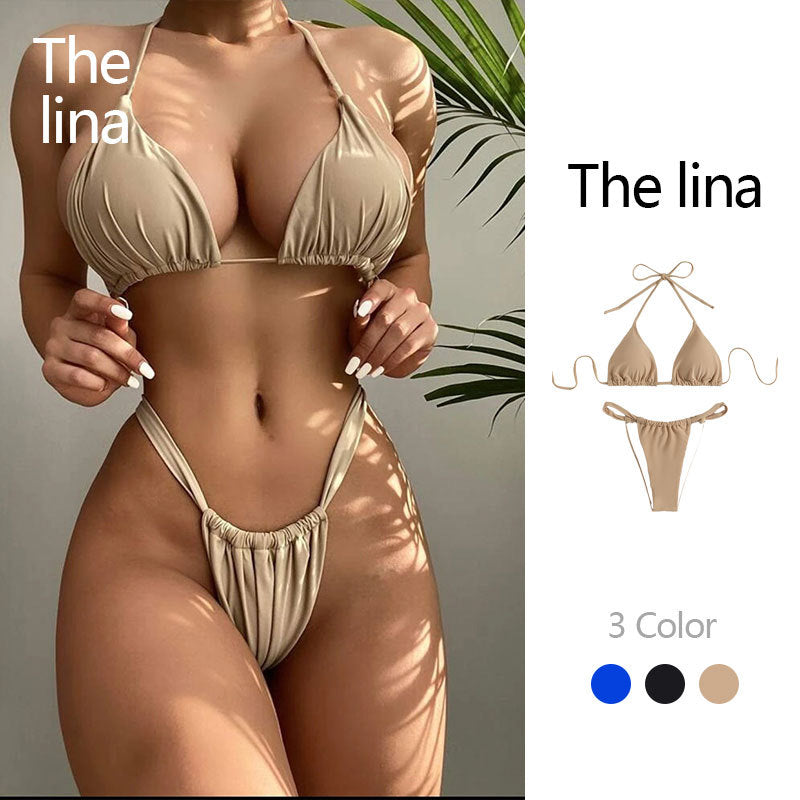 Ladies Triangle Bikini Mune Fashion