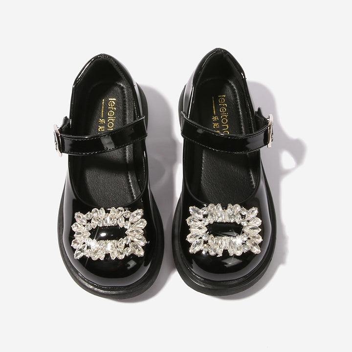 Women's ballerinas with fashionable rhinestone embellishment Mune Fashion