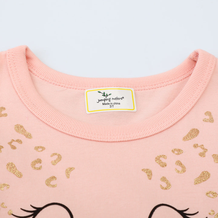 Girls dress with animal motif and tulle underskirt Mune Fashion