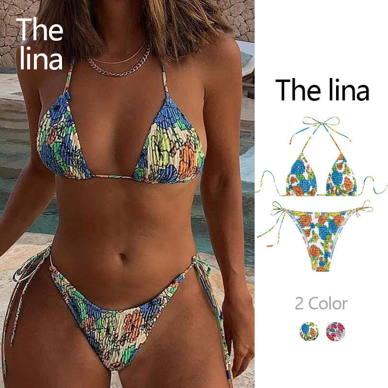 Ladies Refined Triangle Bikini Mune Fashion