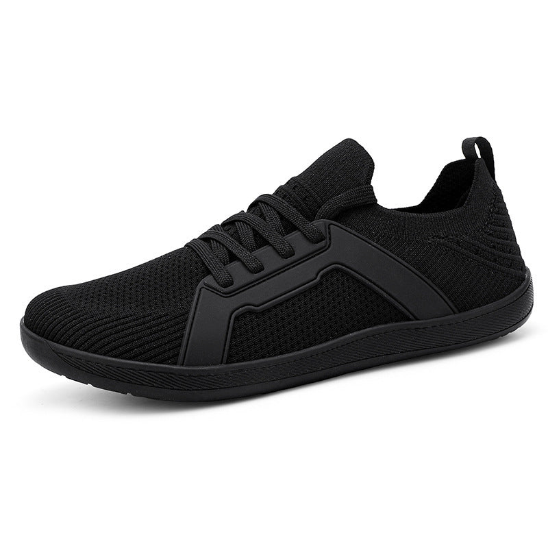 Men's urban knitted casual sneakers with elastic slip-on shaft, thermoplastic side reinforcement, and shock-absorbing lightweight sole Mune Fashion