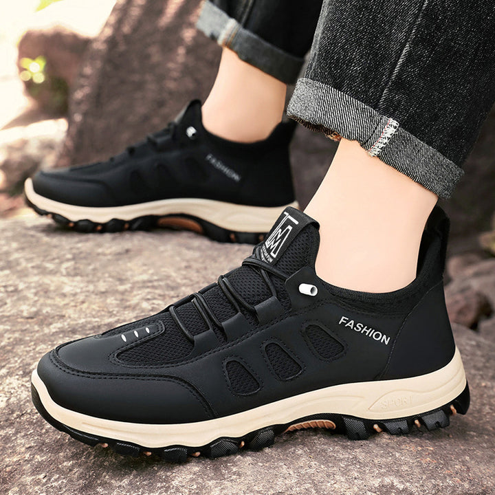 Men's lightweight breathable outdoor trail sneakers with slip-resistant sole Mune Fashion