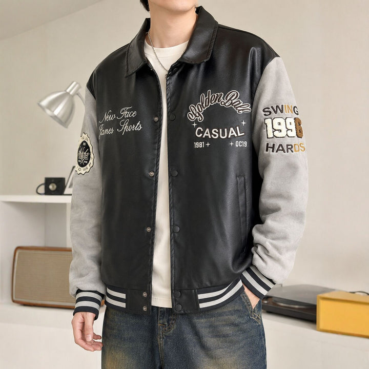 Men's Casual Bomber Jacket Mune Fashion
