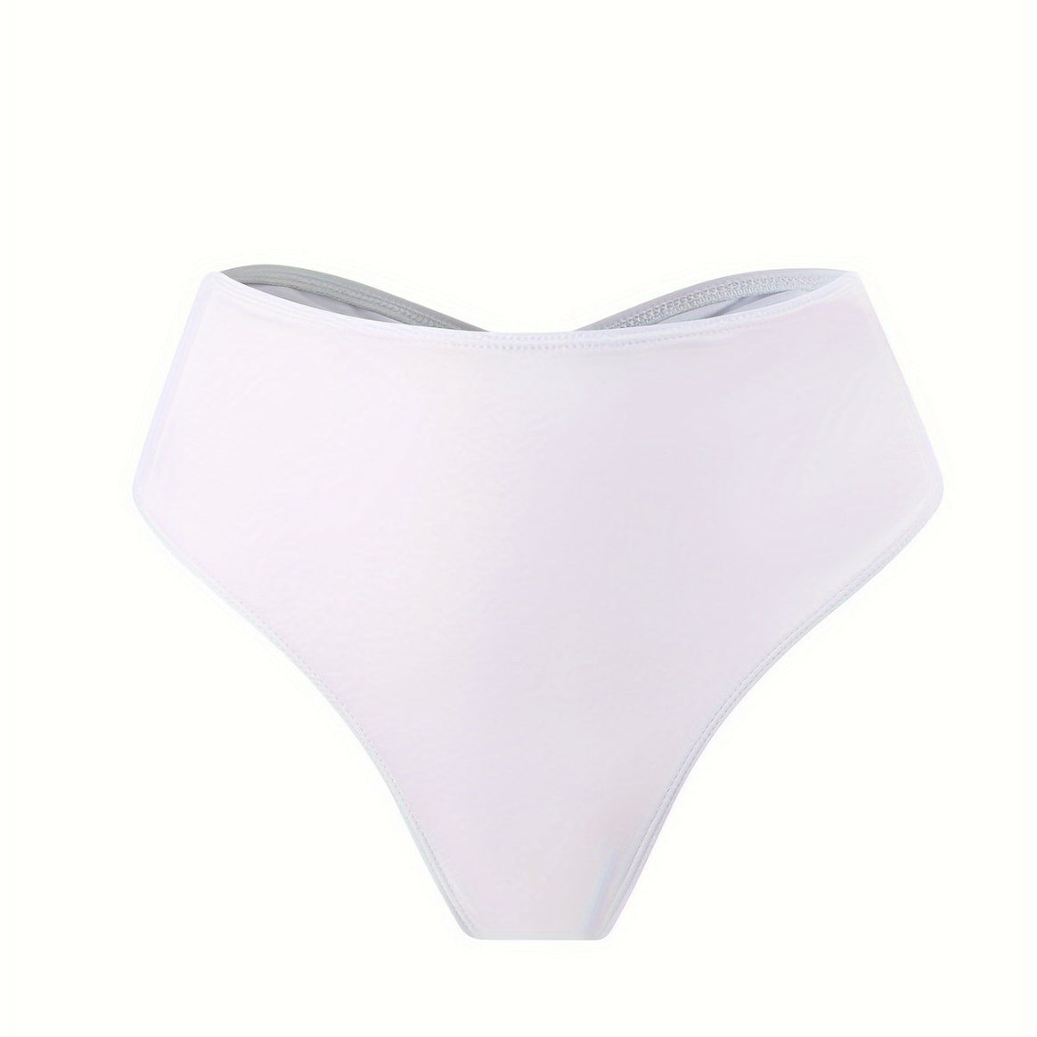 Ladies High-Waisted Bikini Bottoms with Elegant Cut Mune Fashion