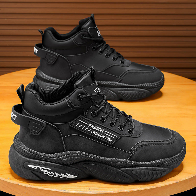 Women High-Top Sneakers with ergonomic cushioning and non-slip sole Mune Fashion