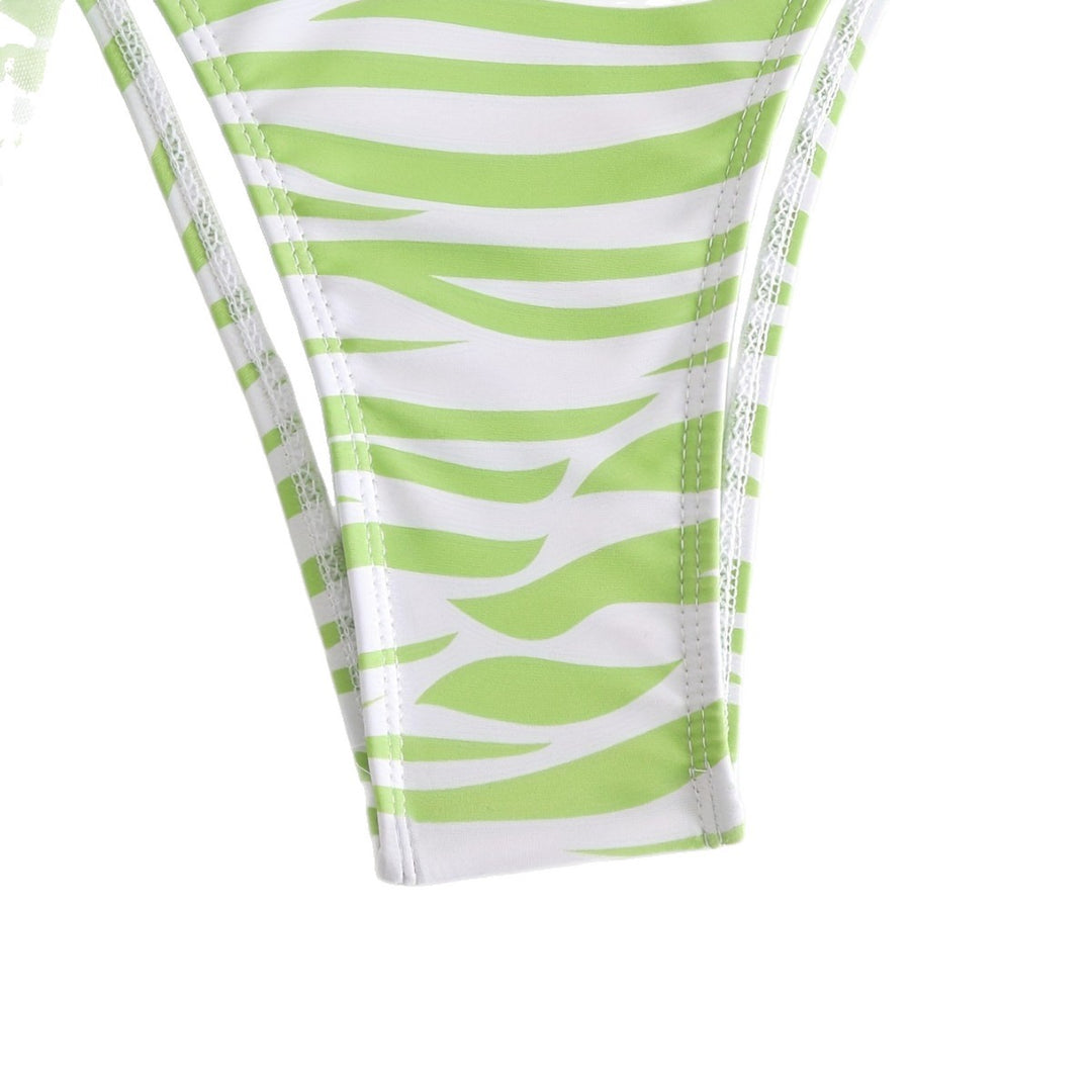 Women's Triangle Bikini Set with fashionable wrap tunic Mune Fashion