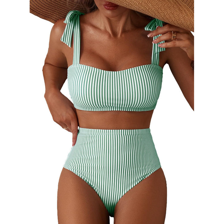 Women High Waist Swimsuit Mune Fashion