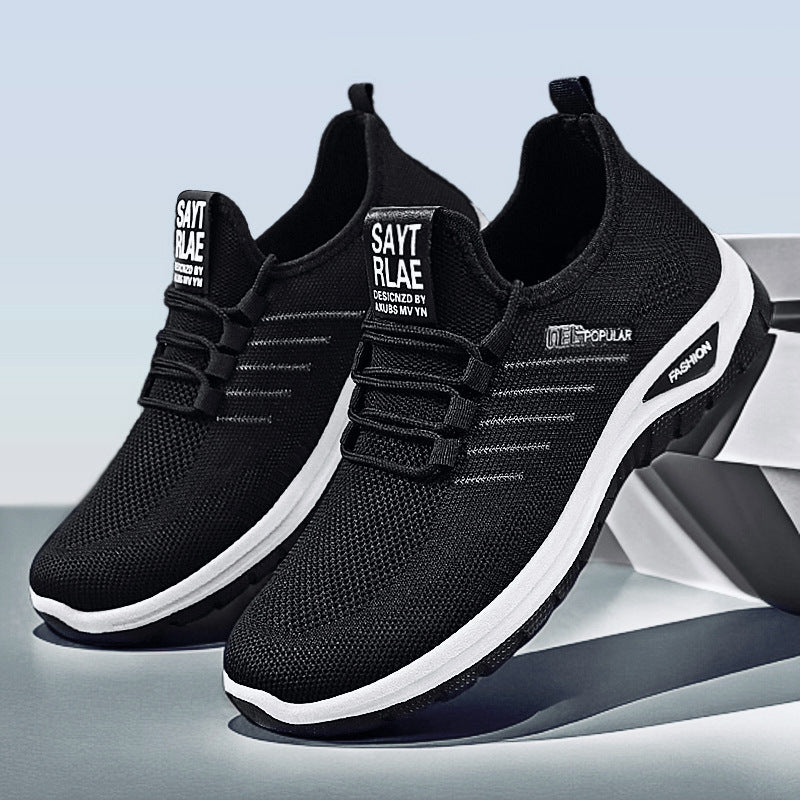 Women's nan ultra-light knit sports sneakers with elastic entry, shock-absorbing platform midsole, and grippy profile outsole Mune Fashion