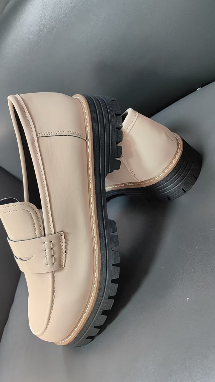 Women Robust Penny Loafer with profiled rubber sole Mune Fashion