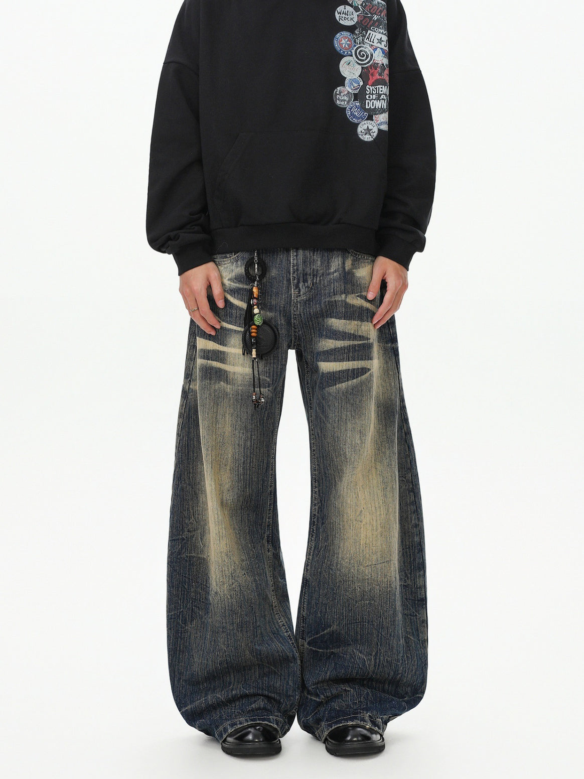 Men's Casual Ultra-Baggy Jeans Mune Fashion
