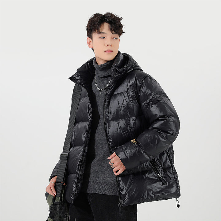 Unisex Padded Hooded Jacket with Thermal Insulation and Adjustable Hem Mune Fashion
