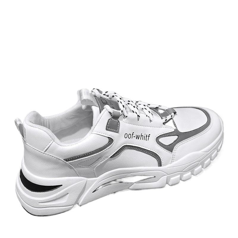 Men's Sporty Sneakers with Durable Upper Material Mune Fashion