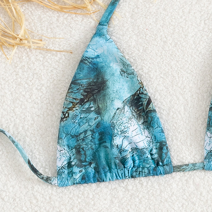 Women Triangle Bikini with Pareo Mune Fashion