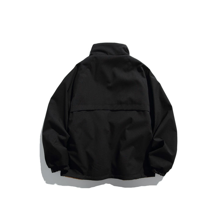 Unisex Technical Softshell Jacket with Fleece Lining and Vertical Chest Zippers Mune Fashion