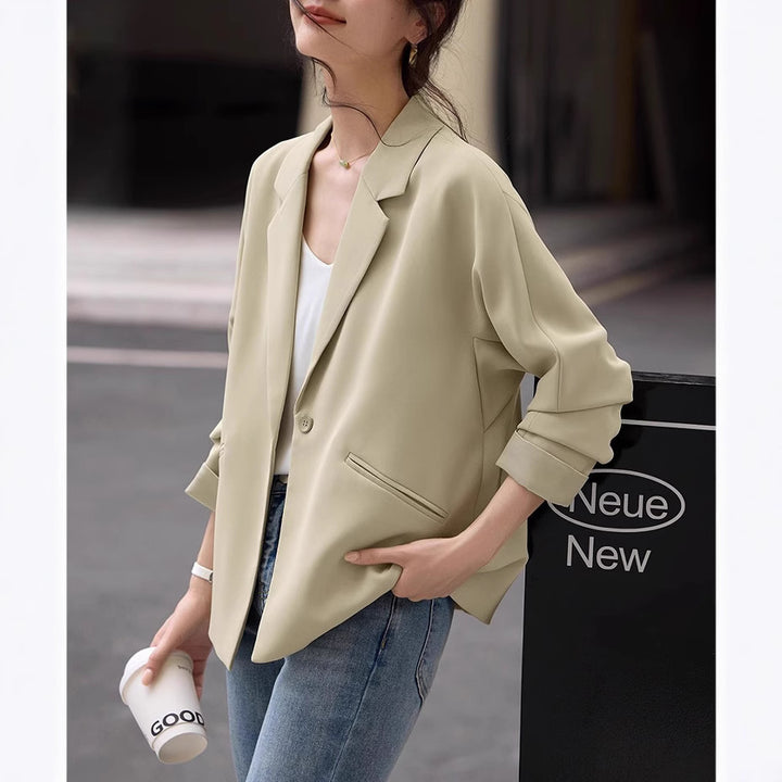 Ladies Elegant oversized Blazer jacket Drune