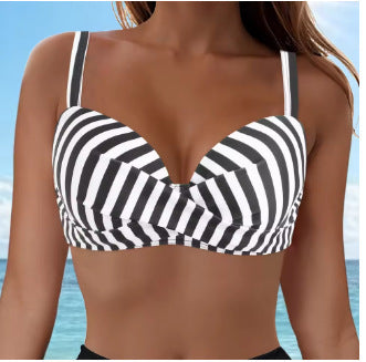 Ladies Elegant Bikini Top with Wrap Design Mune Fashion